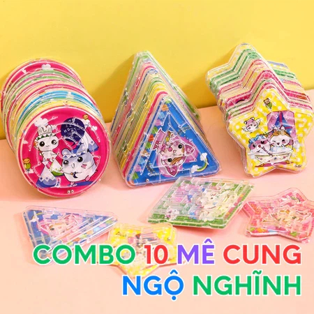 [SET 10] Mê Cung Bi Sáng Tạo - Đồ Chơi Trí Tuệ Phát Triển Tư Duy Cho Bé