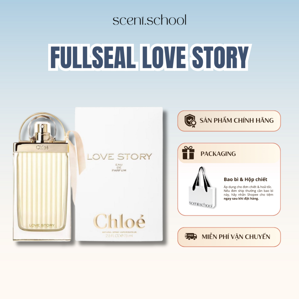Nước hoa Fullseal Love Story EDP | Nước hoa Nữ | Scent.school Perfume