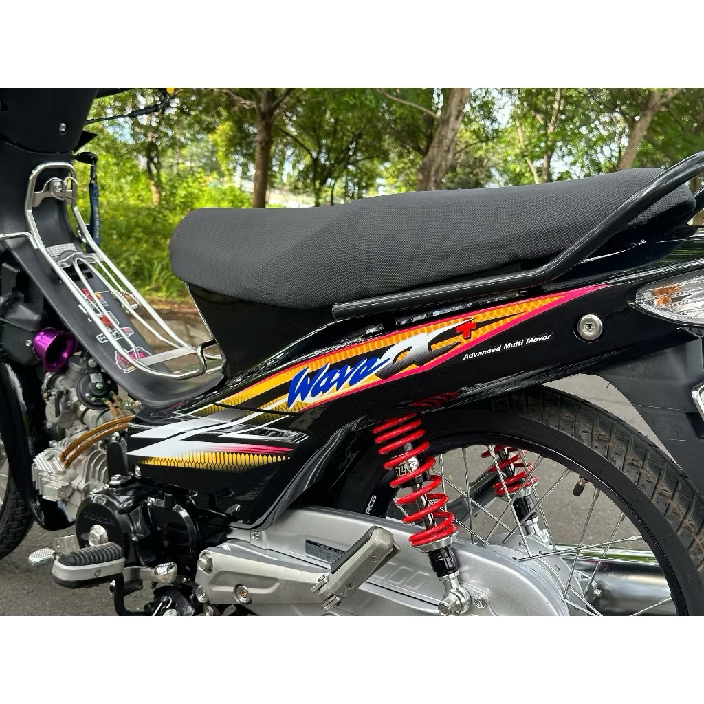 Tem Wave alpha cộng(màu đen,nho,xanh mực,xanh nhớt)