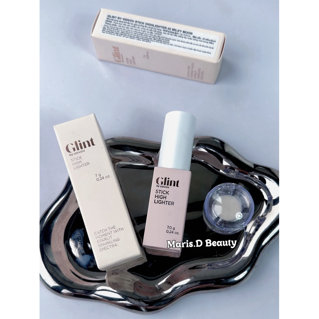 [Chiết] Highlight bắt sáng dạng thỏi Glint By Vdivov Stick Highlighter | Maris.D Beauty