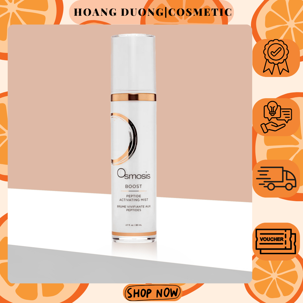 [Công ty] Xịt Dưỡng Kích Hoạt Phục Hồi và Làm Dịu Da OSMOSIS BOOST Peptide Activating Mist 80ml
