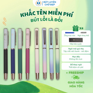  Bút luyện chữ đẹp Hồn Chữ Việt B04 ngòi mài thủ công nét thanh nét đậm bút mực bút máy bút xoá 