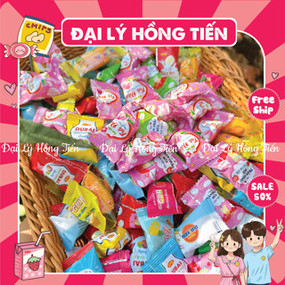  Kẹo Dẻo Trái Cây Mix Các Loại Kẹo Tết  Kẹo cân tổng hợp trái cây giá rẻ 