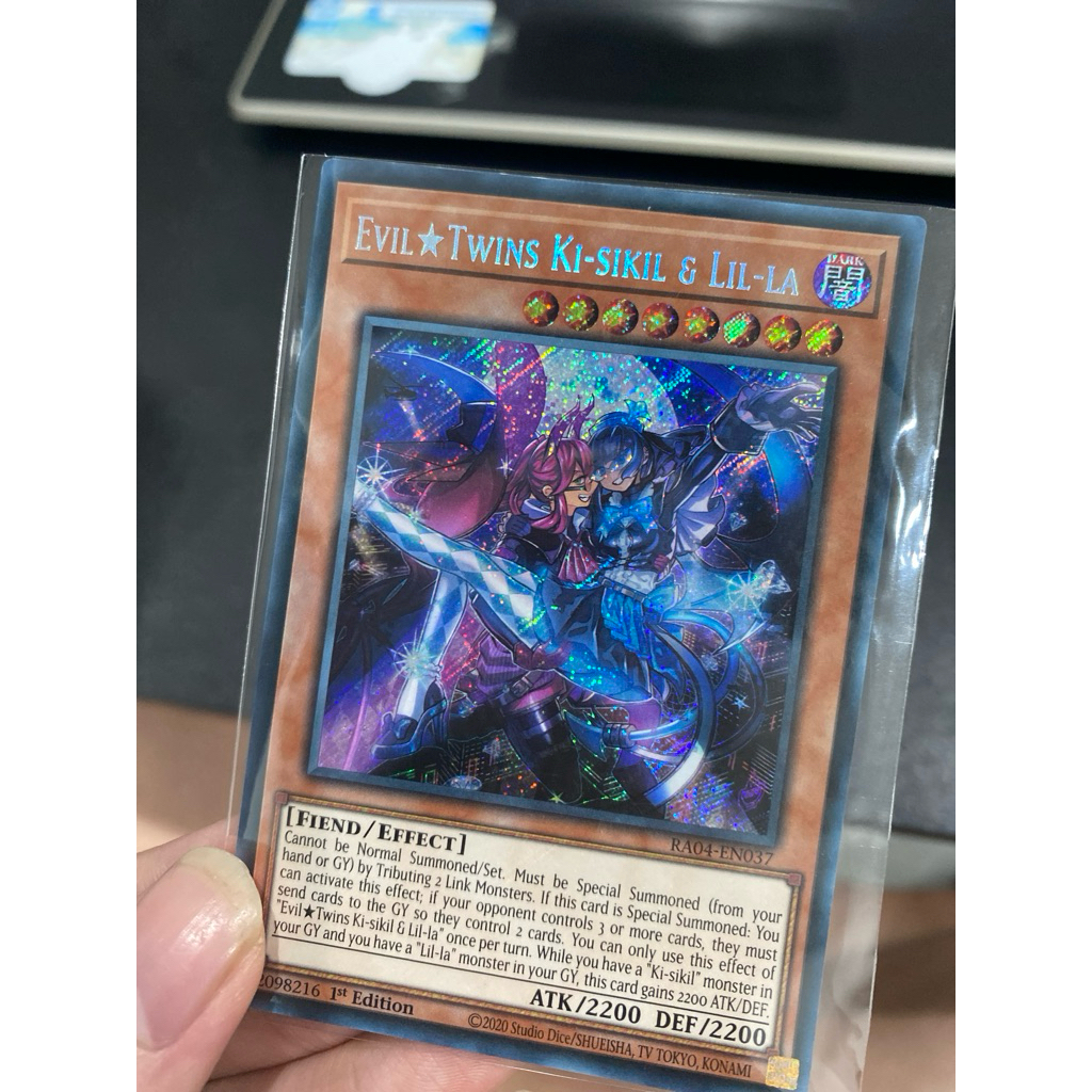 ⭐️Pick Your Rarity⭐️ Evil Twin Ki-Sikil & Lil-la - RA04-EN037