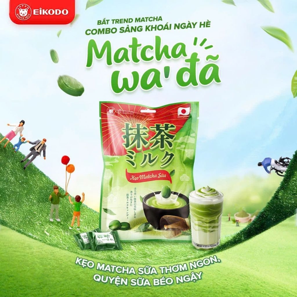 Kẹo Matcha Eikodo 100g