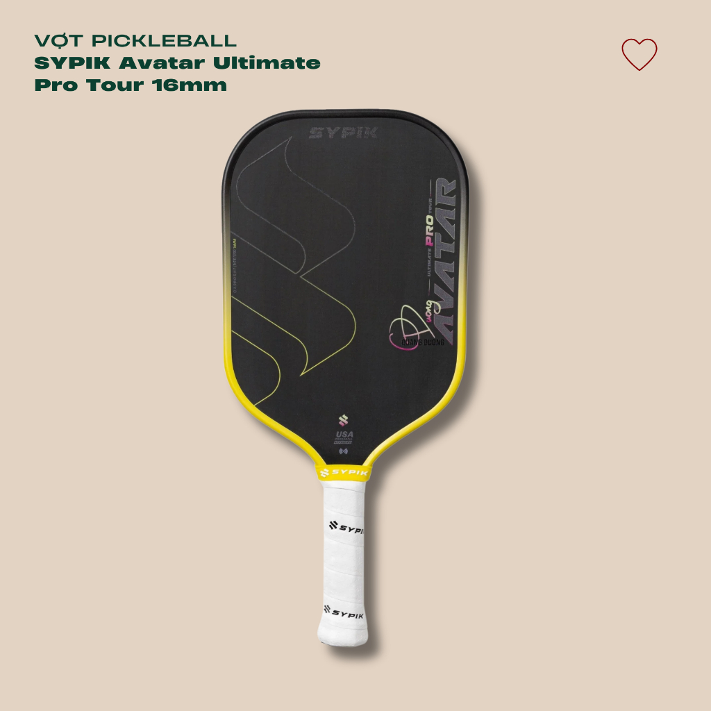 Vợt Pickleball Sypik Avatar Ultimate Pro Tour | Vợt Dành Cho Mọi Cấp Độ Người Chơi