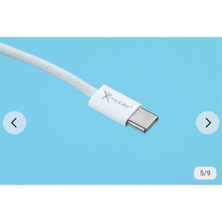 Cáp sạc nhanh và truyền dữ liệu Type-C - Type-C 60W 1m Xmobile DR-T09