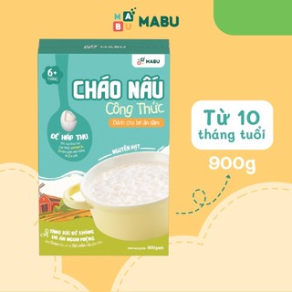 Cháo ăn Dặm Bột ăn Dặm Mabu 900g [Date 2027]