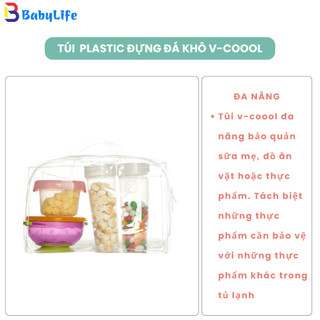 Đá Giữ Lạnh Sữa Vcoool 3 Rãnh – Đá Gel Chính Hãng Trữ Sữa Đi Làm, Túi Giữ Nhiệt