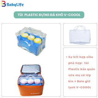 Đá Giữ Lạnh Sữa Vcoool 3 Rãnh – Đá Gel Chính Hãng Trữ Sữa Đi Làm, Túi Giữ Nhiệt