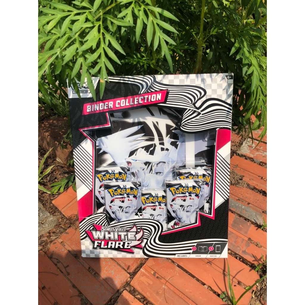 Hộp bài Pokemon: Scarlet & Violet White Flare Binder Collection