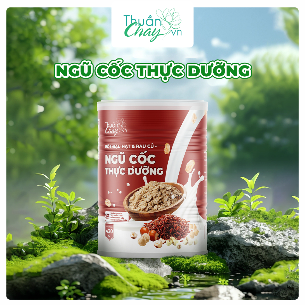 Bột đậu hạt & rau củ Ngũ Cốc Thực Dưỡng (420g)