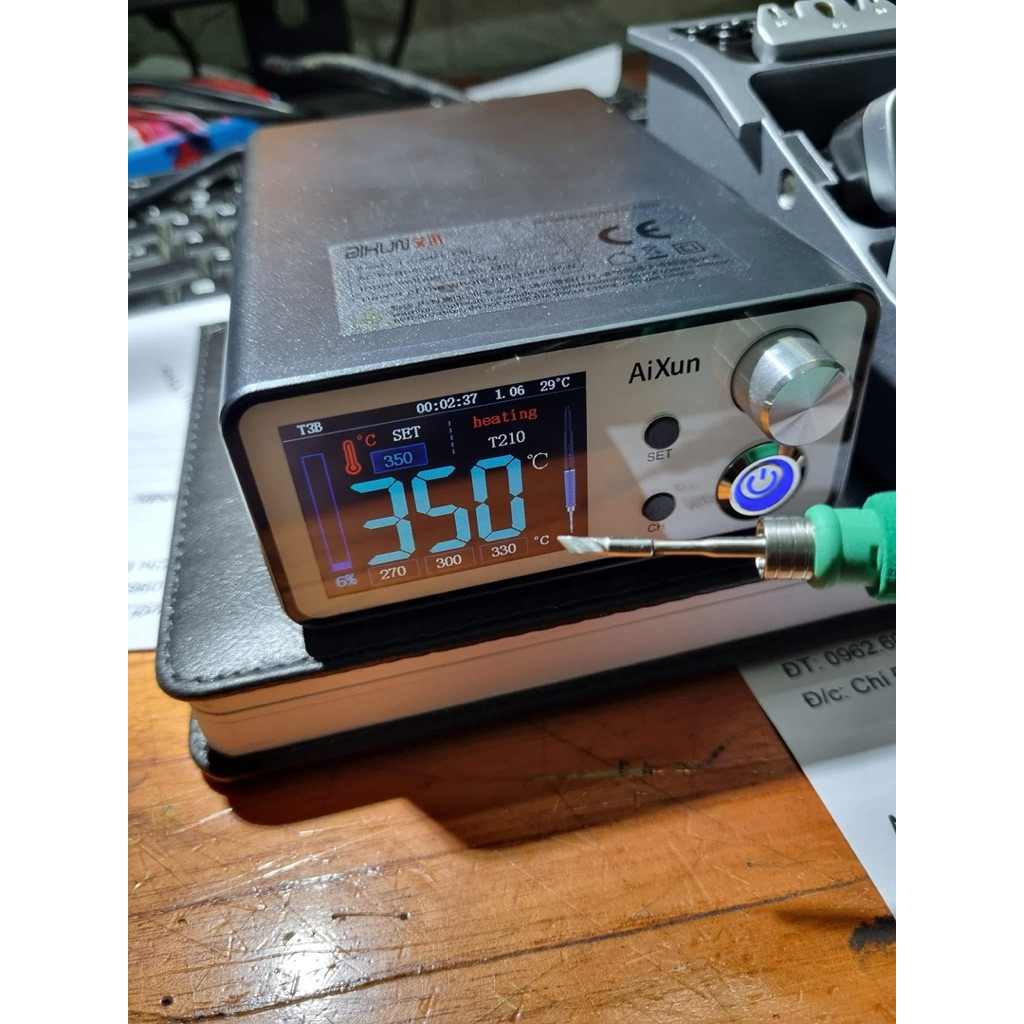 Máy hàn Aixun T3B mũi C210