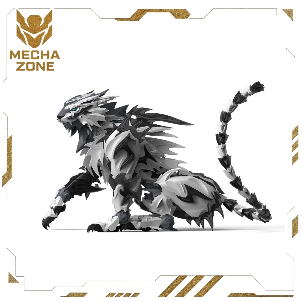 Runner Lẻ ShenX Bạch Hổ FX-7800 (Đen trắng) Mecha Zone