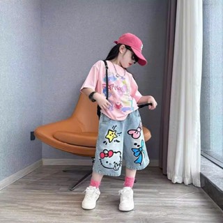 Lisa Baby - 09 - SET ÁO THUN ( KÈM MŨ ) QUẦN NGỐ IN HOẠT TIẾT CUTE CAO CẤP