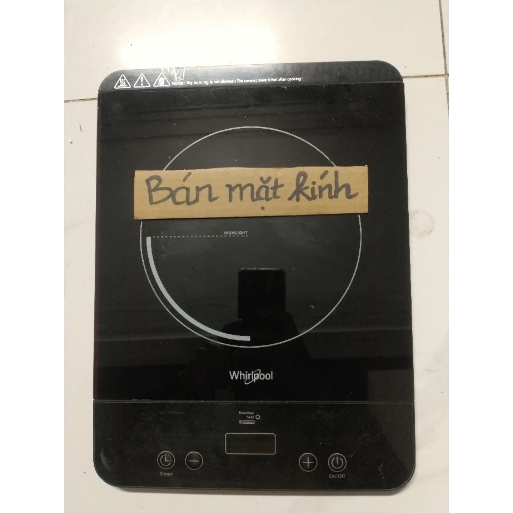 Mặt kính bếp hồng ngoại Whirlpool ACTP23BV