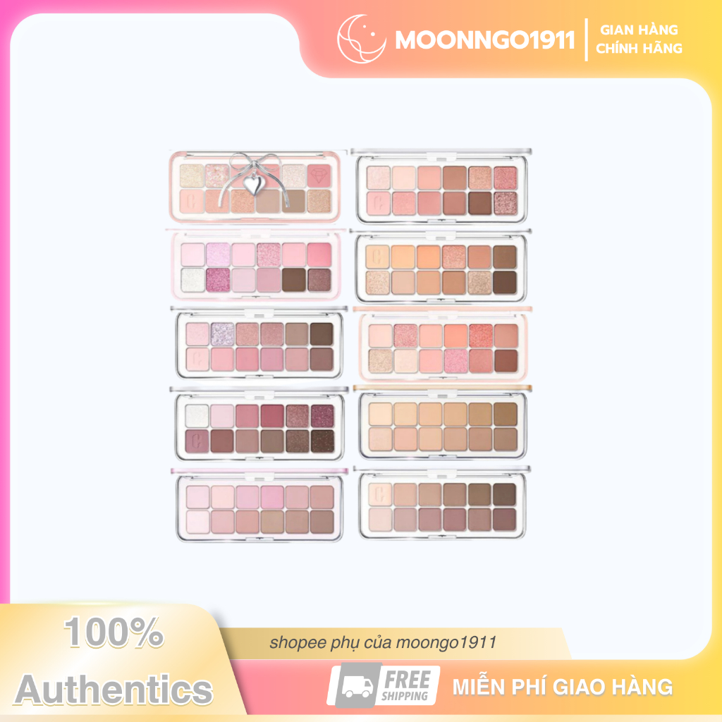Phấn Mắt Clio Pro Eye Palette/ Pro Eye Palette Air