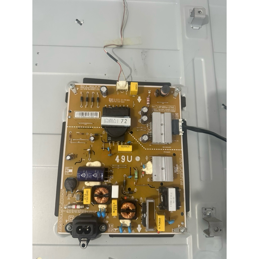 Bo nguồn TV LG dùng cho 49UK6340 / 49LJ550