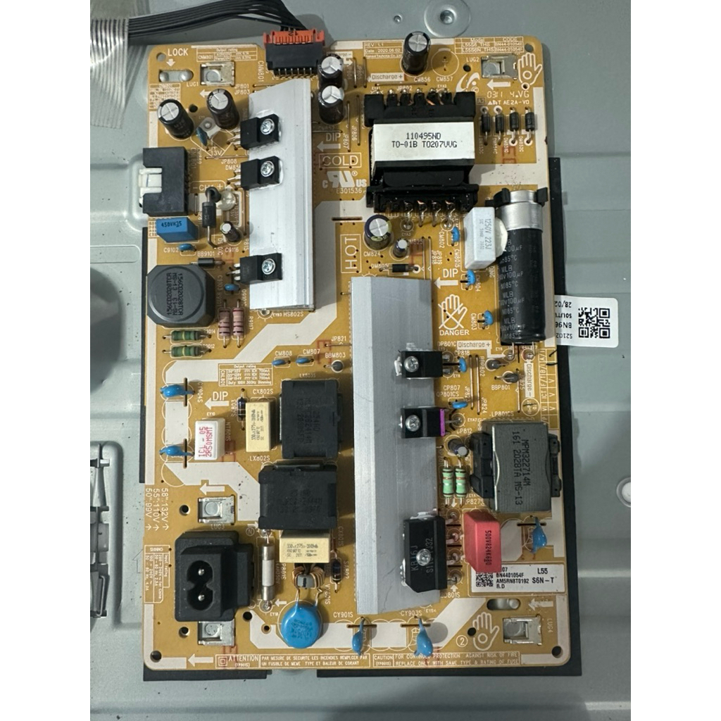 Bo nguồn TV Samsung dùng cho 50TU8000 / 50TU8100 / 55TU8000 / 55TU8100