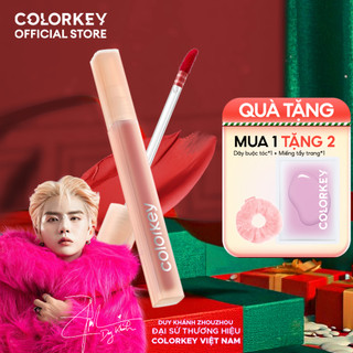   LIVE  Son COLORKEY Watery Tint Không Dính Cốc Siêu Mịn Môi Nhiều Màu Sắc Thời Thượng 1.8g 