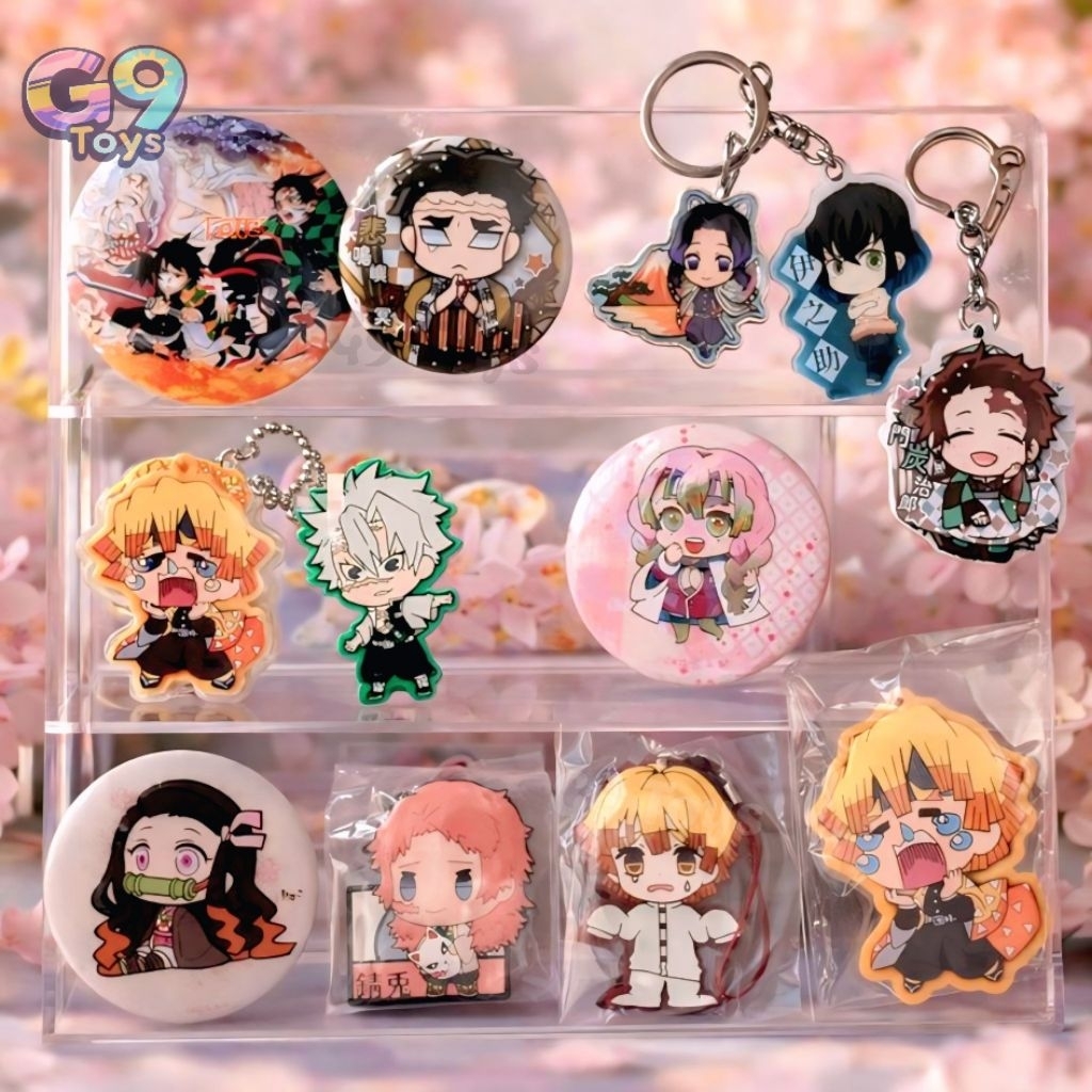 Gacha phụ kiện móc khoá Kimetsu no Yaiba