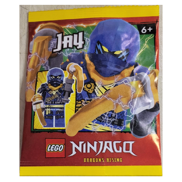 892403 LEGO Ninjago Dragons Rising JAY Climber Paper bag  -  Túi giấy nhân vật JAY Climber