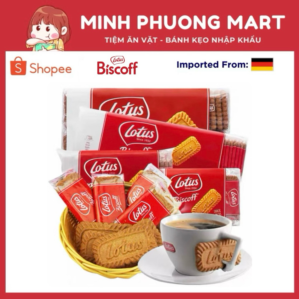 Bánh Quy Bơ Lotus Biscoff Mỹ