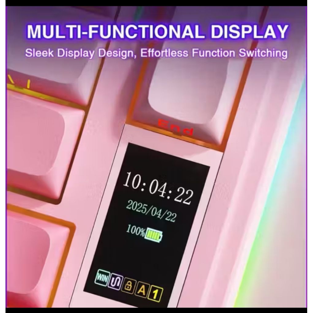 (hỏa tốc Hà Nội)bàn phím cơ không dây aula s75 pro 3 mode new | BigBuy360 - bigbuy360.vn