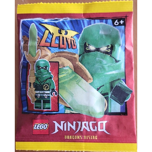 892313 Iego Ninjago Dragons Rising Season 1 LLOYD paper/foil bag- Đồ chơi lắp ráp túi nhân vật LlOYD
