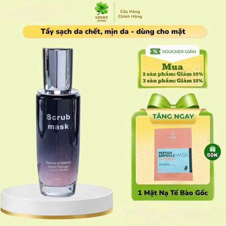 Tẩy Da Chết Scrub Mask DR CELL 100ml lấy sạch da chết sáng mịn da