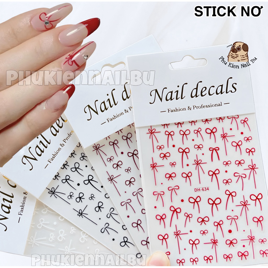 🔥HOT🔥 Stick nơ mảnh, nơ dài hộp quà