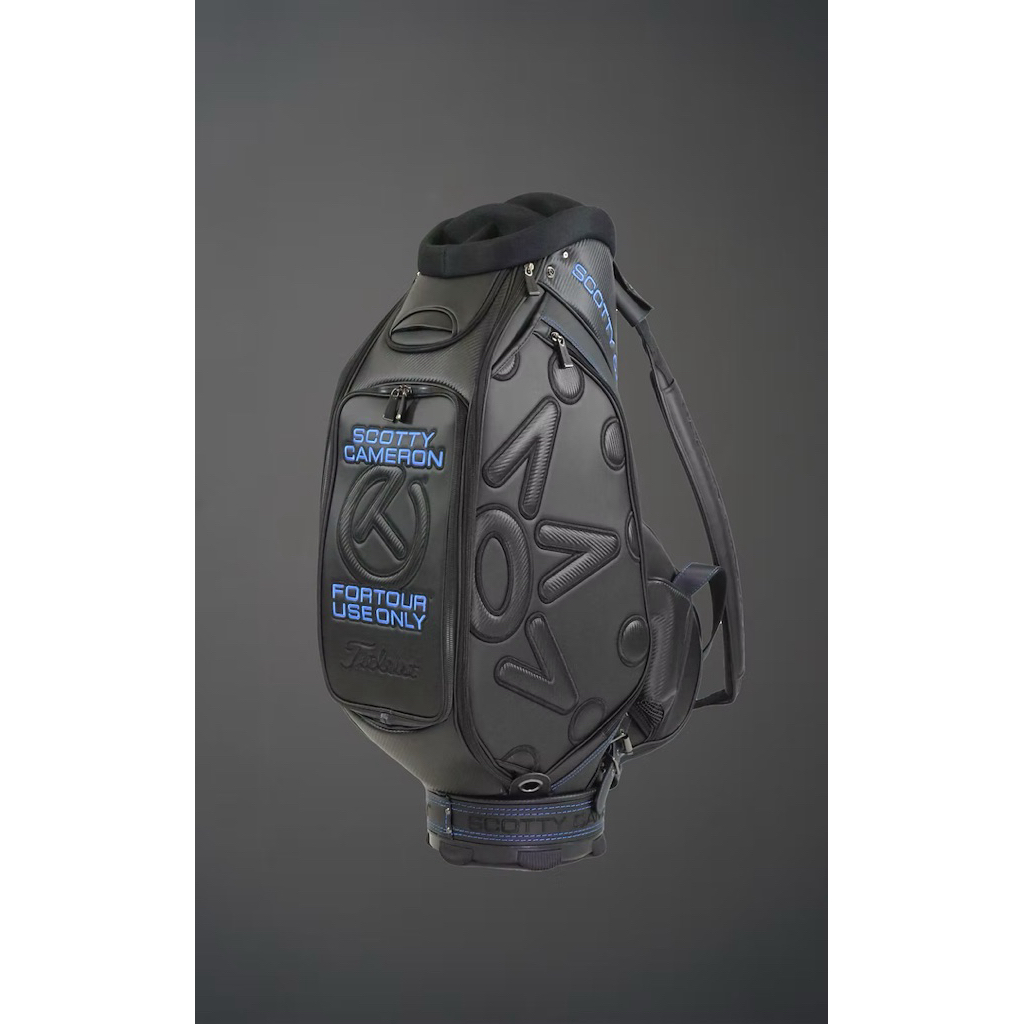 Túi Gậy Golf TITLEIST SCOTTY CAMERON Tour Staff Bag - Black In Black Style | Golf Bag Màu Đen Thời T