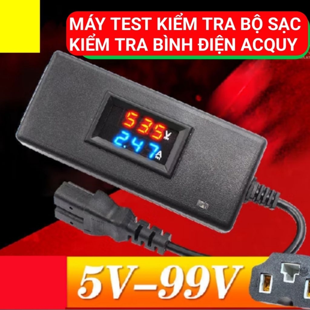 THIẾT BỊ TEST KIỂM TRA SẠC XE ĐIỆN, KIỂM TRA ACQUY XE ĐIỆN
