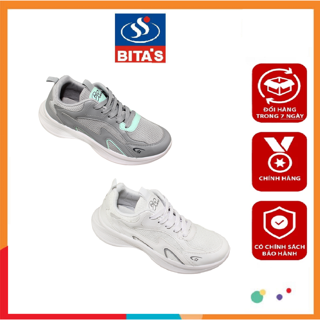 Giày Thể Thao Nữ Bitas's GVW.67 Chống Trơn Trượt Thoáng Khí  - Thiết Kế Trẻ Trung
