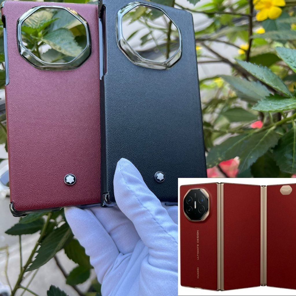 [S2] Ốp MB cho Huawei Mate XT da thật (che bản lề 2 bên)