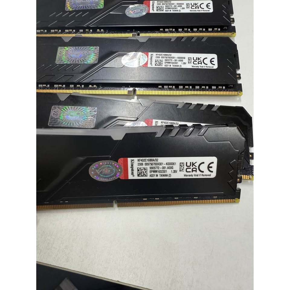 RAM KINGSTON 16GB X2 = 32GB BUS 3200