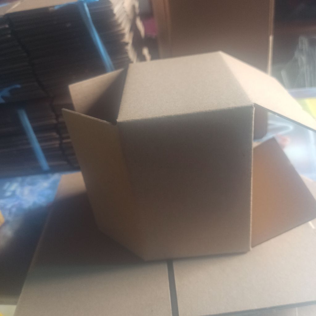 40 hộp carton 2 mặt nâu 12x12x8 dày cứng cáp