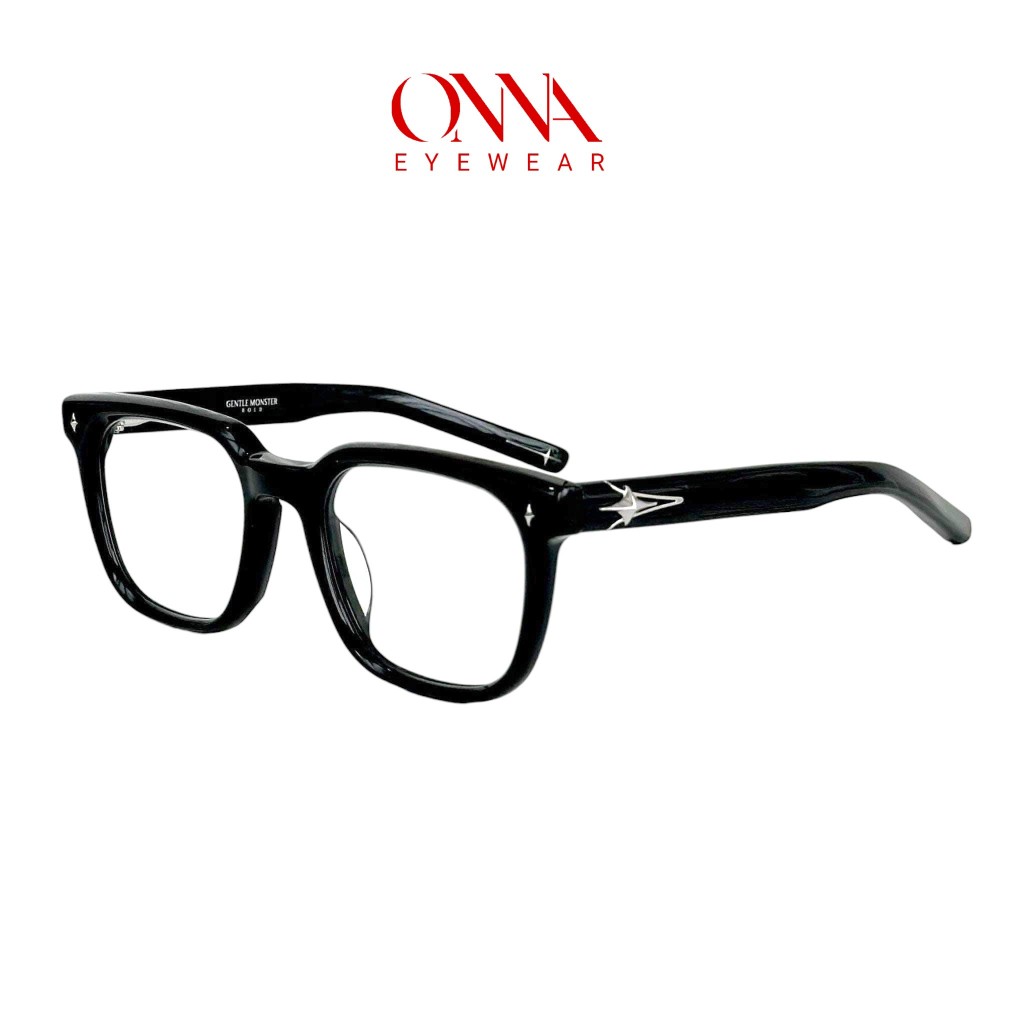 Gọng Kính Onna Ojo - Bản Đẹp Sắc Nét, Chất liệu Acetate, Logo In sắc Nét