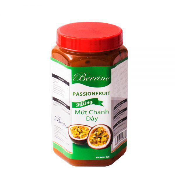 Mứt Chanh Dây Berino Có Xác( Filling) lọ 950g