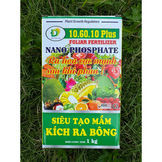 Phân Bón 10-60-10 Plus ( Tạo Mầm Hoa, Kích Ra Bông ) hộp 1kg