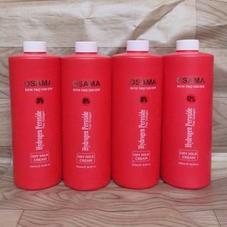 Chai Oxy Osama trợ nhuộm tóc 1000ml hương thơm