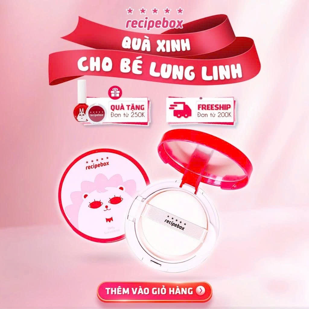Cushion Chống Nắng Hàng Ngày Dành Cho Bé