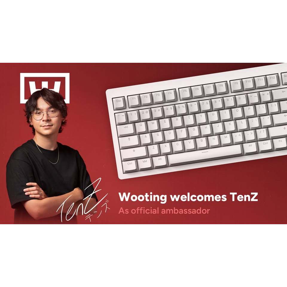 Bàn phím cơ Wooting 80HE, 80He ZinC, 60He, 60HE+, Two He cho game thủ chuyên nghiệp