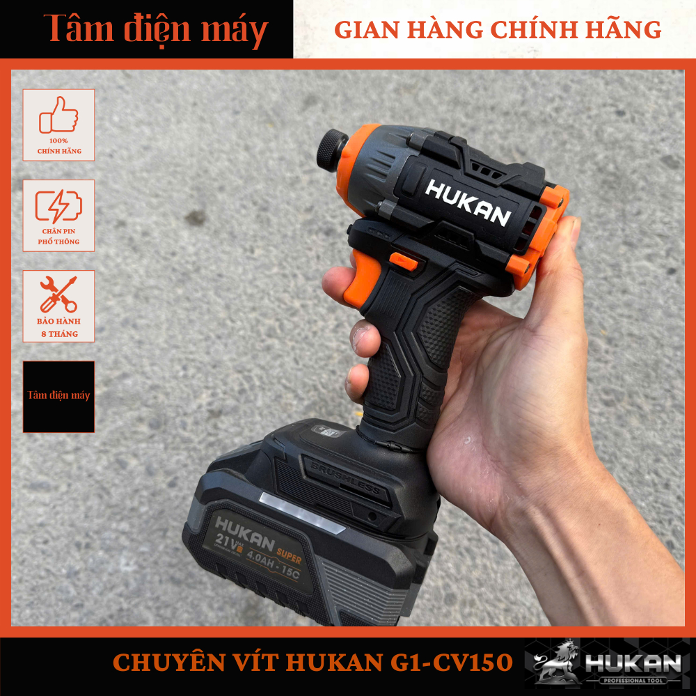 HUKAN CHÍNH HÃNG CHUYÊN VÍT HUKAN G1-CV150