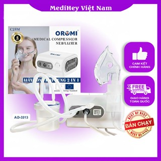 Máy Xông - Hút Khí Dung 2in1 OROMI C28M chính hãng bảo hành 5 năm