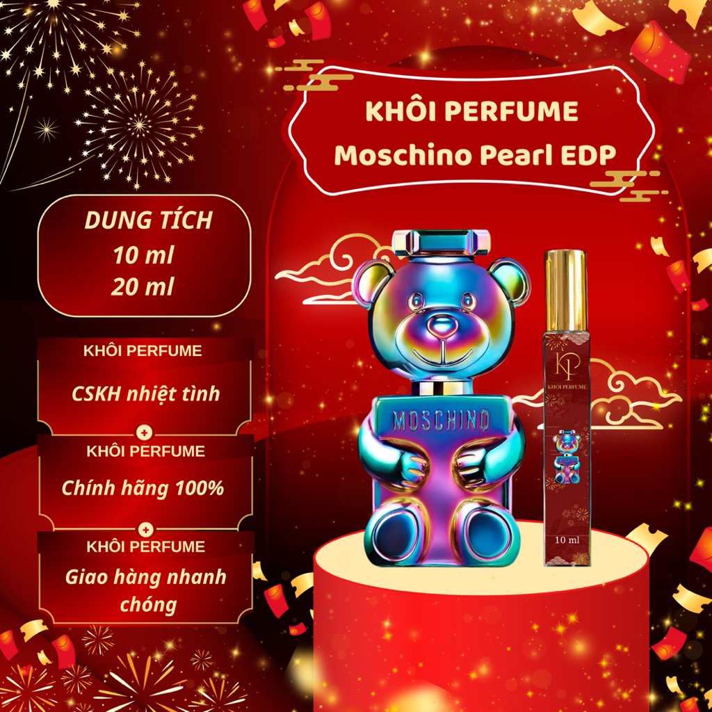 (Auth) Nước Hoa Unisex Moschino Toy 2 Pearl EDP 10/20ml | Khôi Perfume