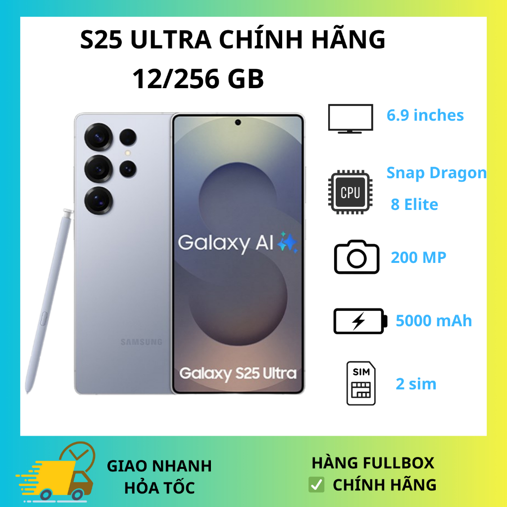 Điện Thoại Samsung Galaxy S25 Ultra 5G 256GB - Hàng Chính Hãng | BigBuy360 - bigbuy360.vn