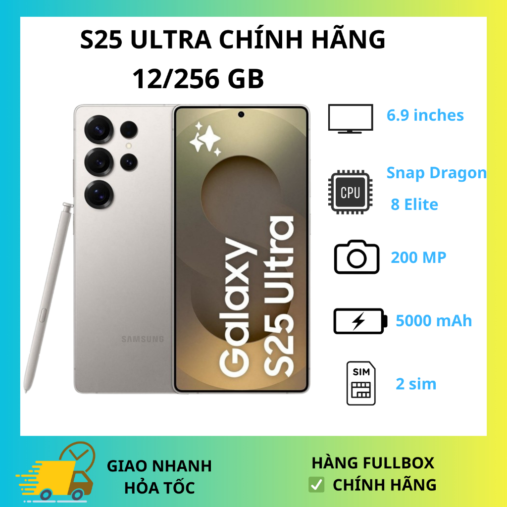 Điện Thoại Samsung Galaxy S25 Ultra 5G 256GB - Hàng Chính Hãng | BigBuy360 - bigbuy360.vn