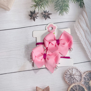 Set 100 dây cột tóc nơ giá rẻ