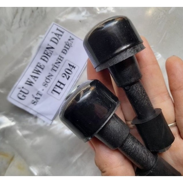 [ Freeship Xtra - Nhiều ưu đãi ] Cặp Gù tay lái xe Wave đen dài